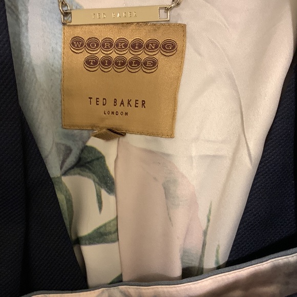 Ted Baker 2 pieces dark blue, Working Title jacket & pants suits wool blend - Picture 9 of 15